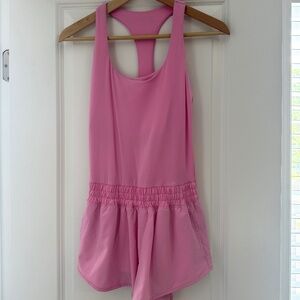 OFFLINE by Aerie Real Me Hot Stuff Romper - Light Pink